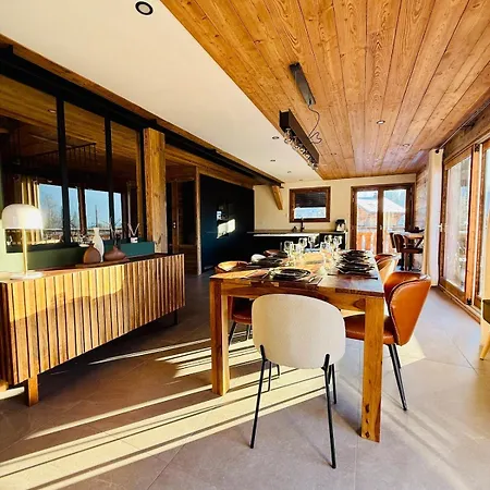 Monarch - Les Carroz - Sauna, & Vue Montagnes Chalet *