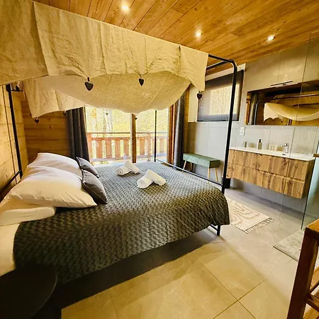 Chalet Monarch - Les Carroz - Sauna, Spa & Vue Montagnes Araches-la-Frasse