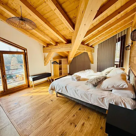 Chalet Monarch - Les Carroz - Sauna, & Vue Montagnes *